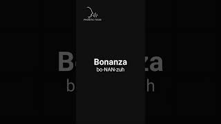 Nail the Pronunciation of Bonanza with These Tips phonetics pronunciationmatters pronouncewords [upl. by Oilla]