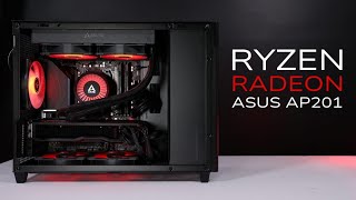 All AMD build in the Asus AP201 [upl. by Aisiram]