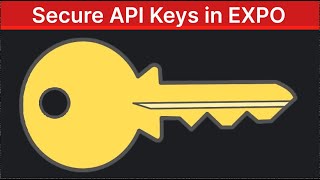 How to Secure API Keys in React Native Expo w Firebase [upl. by Aiello]