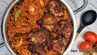 How to Cook Perfect Party Jollof Rice  No fail Method [upl. by Abas]