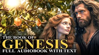 THE BOOK OF GENESIS KJV 📜 Story of Creation to Joseph  Full Audiobook With Text [upl. by Drucill]