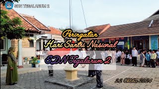 Peringatan Hari Santri Nasional SDN Tegalarum 2 Kec Mranggen [upl. by Erehs]