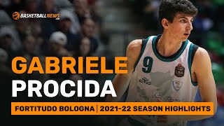 Gabriele Procida  Fortitudo Bologna  202122 Season Highlights [upl. by Ateiluj378]