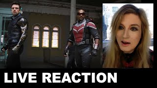 The Falcon amp The Winter Soldier Final Trailer REACTION [upl. by Trah87]