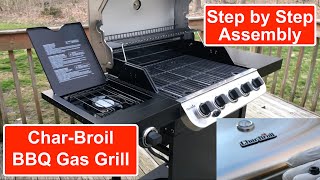 Step by Step How to Assemble CharBroil Performance BBQ Gas Grill 1 Side Burner Venturi Clip Install [upl. by Viole330]