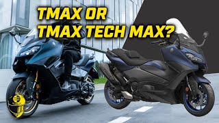 Yamaha TMAX 2023 amp TMAX Tech MAX 2023  Learn the differences [upl. by Tereve]