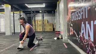 233 crossfit open 마지막측정 145reps [upl. by Noli]