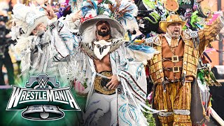 Seth “Freakin” Rollins epic Mummers Parade WrestleMania entrance WrestleMania XL Sunday highlights [upl. by Arodasi]