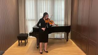 Violin Sonata No 1 Presto  Bach  Him Yau Tryphena LUK [upl. by Olleina234]