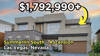 Luxury Summerlin New Construction Homes For Sale in Ascension Las Vegas Nevada [upl. by Elnora]