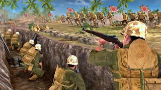 The Largest Banzai Charge of WW2  Saipan 1944 [upl. by Oirevlis]