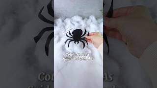 Paper Plate Spider Decor Art DIY Craft 🕷️  Halloween Ideas 💡 shorts diy Halloween crafts [upl. by Yesoj]