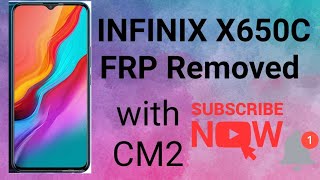 INFINIX X650C FRP removed with CM2 MTK2 [upl. by Nyladam]