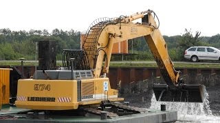 Liebherr R974BCat 325D336D330C345B Longreach 720p [upl. by Arbma]