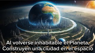 CUANDO EL CAMBIO CLIMÁTICO DESTRUYE EL PLANETA SE VEN FORZADOS A VIVIR EN EL ESPACIO 🚀🕳️ [upl. by Atikal]