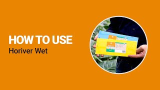 How to use Horiver Wet from Koppert [upl. by Hanny315]