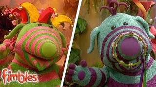 The Fimbles 15 Full Episodes  Jingly Hat Wig Tambourine Suitcase Tissues  Show for Kids [upl. by Saoj]