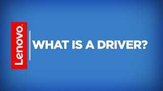 How To  What is a driver [upl. by Niltiak]