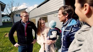 INGDiBa Roadtrip  Harros Zwischenstopp bei einer Baufamilie [upl. by Ku]