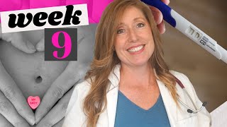 What to Expect in the First Trimester  9 Week Ultrasound and Common Problems [upl. by Kotta]