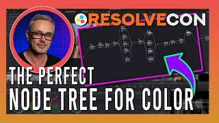 My Perfect Node Tree for Color Grading  Darren Mostyn ResolveCon 24  Day 2 HQ [upl. by Yettie]