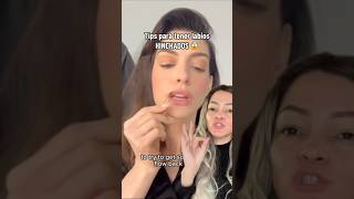 Tips para labios más hinchados 😱 thandymakeup makeup maquillajefacil hacksdemaquillaje [upl. by Manara292]