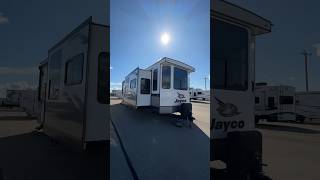 2023 Jayco Bungalow 40LOFT 🤩 jayco parkmodel tinyhome homeonwheels fulltimerv rvliving [upl. by Lehman18]