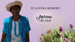 Celebrating the Life of Melvena Archer [upl. by Ottillia414]