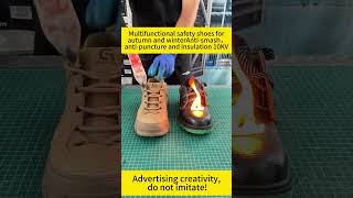 Multifunctional safety shoes 3115L workshoes supersafetyshoes safetyshoes [upl. by Annairam661]