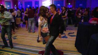 Anthony quotKumoquot Tineo Bachata Dancing at Orlando Salsa Congress Hot [upl. by Llednar]