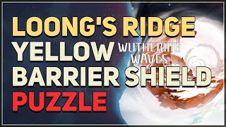 Loongs Ridge Yellow Barrier Shield Puzzle Wuthering Waves Mt Firmament 11 [upl. by Lorrad]