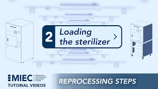 2 Loading the sterilizer REPROCESSING STEPS [upl. by Aleusnoc996]