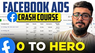 Facebook Ads Course For Free  Complete Facebook Ads Tutorial Beginner To Advance [upl. by Margalo666]