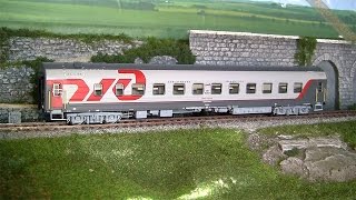 Carrozze RZD di ACME  RZD coaches by ACME [upl. by Nicholas590]