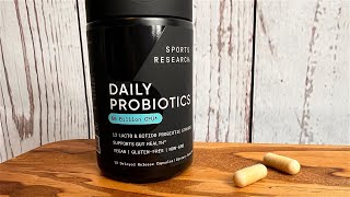 My Review of the Sports Research Daily Probiotics [upl. by Ecilef]