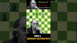 Mikhail Tal QUEEN SAC 🤯💀 [upl. by Aubin]