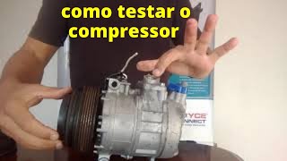 Como identificar defeito no compressor do ar condicionado automotivo [upl. by Ainsley66]