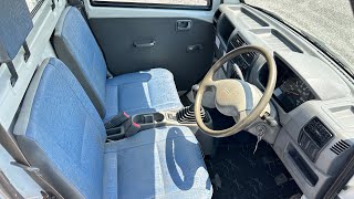 1999 MITSUBISHI MINICAB GDU62T  4WD  KEI TRUCK  JDM  DRIVING VIDEO [upl. by Aelrac]