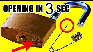 5 Ways to Open a Lock 🔵 Simple and quick to open the padlock [upl. by Harbot934]