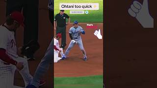 Ohtani To Quick  Baseball  Baseball Shorts baseballs shorts viralshort youth sports [upl. by Dinah]