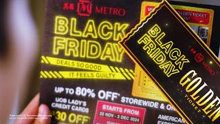 Shop Up to 80 Off with Metro Black Friday 2024 [upl. by Riatsila]