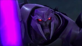 Transformers Prime All Optimus Prime vs Megatron Battles [upl. by Thomajan]