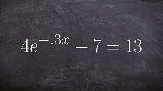 Solving Exponential equations [upl. by Eiggem238]