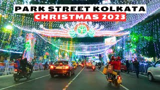 Park Street Kolkata India  Kolkata 4k Drive [upl. by Eicak]