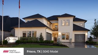 New Homes in Frisco TX  Welcome to the 5040 Model [upl. by Denison]