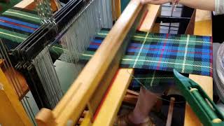 How a Scottish Tartan is Woven [upl. by Imrots278]