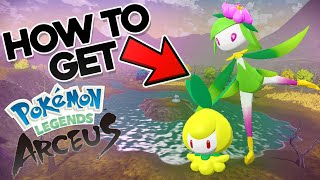 HOW TO GET HISUIAN LILLIGANT in POKEMON LEGENDS ARCEUS [upl. by Salakcin]