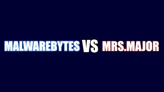 Malwarebytes VS MrsMajor AV Test 7 [upl. by Odareg]