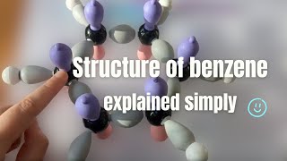 The bonding in benzene explained [upl. by Ayotyal]