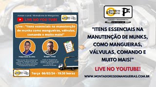 Live quotItens essenciais na manutenção de munks como mangueiras válvulas comando e muito mais [upl. by Kruter463]